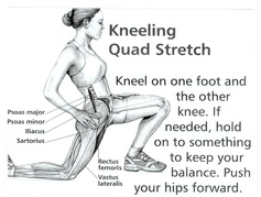 kneeling quad stretch